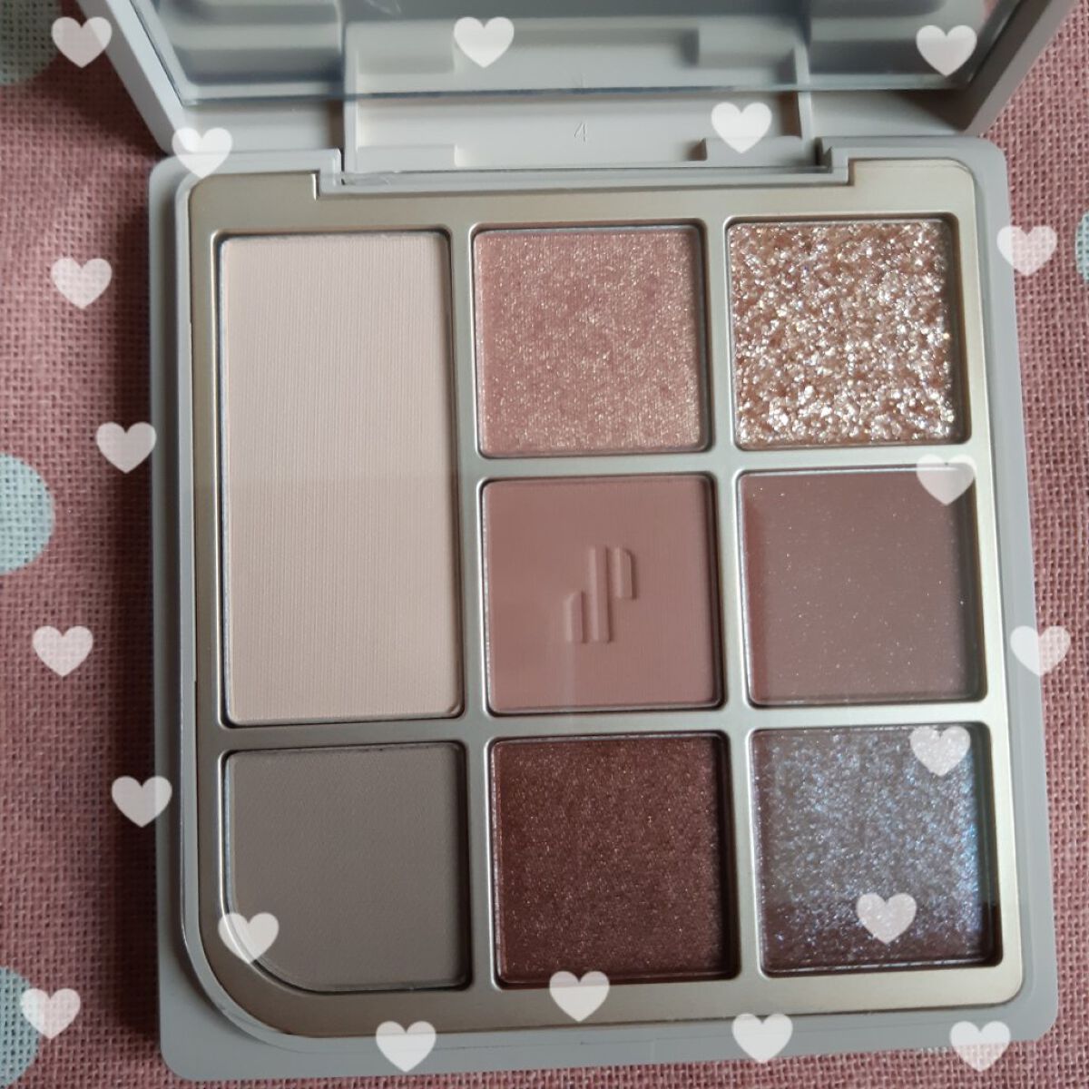 ドットオンムードアイパレット/Heart Percent/アイシャドウパレットを使ったクチコミ(1枚目)
