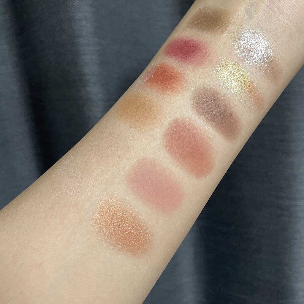 エクスプローラ12色 動物アイシャドウパレット/PERFECT DIARY/アイシャドウパレットを使ったクチコミ（3枚目）