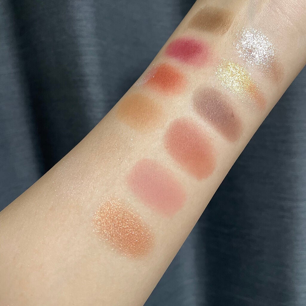 エクスプローラ12色 動物アイシャドウパレット/PERFECT DIARY/アイシャドウパレットを使ったクチコミ(3枚目)