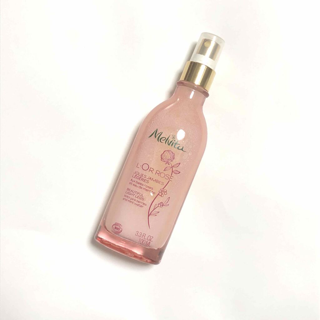 ロゼエクストラ ウォーターオイル フォーレッグ/Melvita/レッグ・フットケアを使ったクチコミ（1枚目）