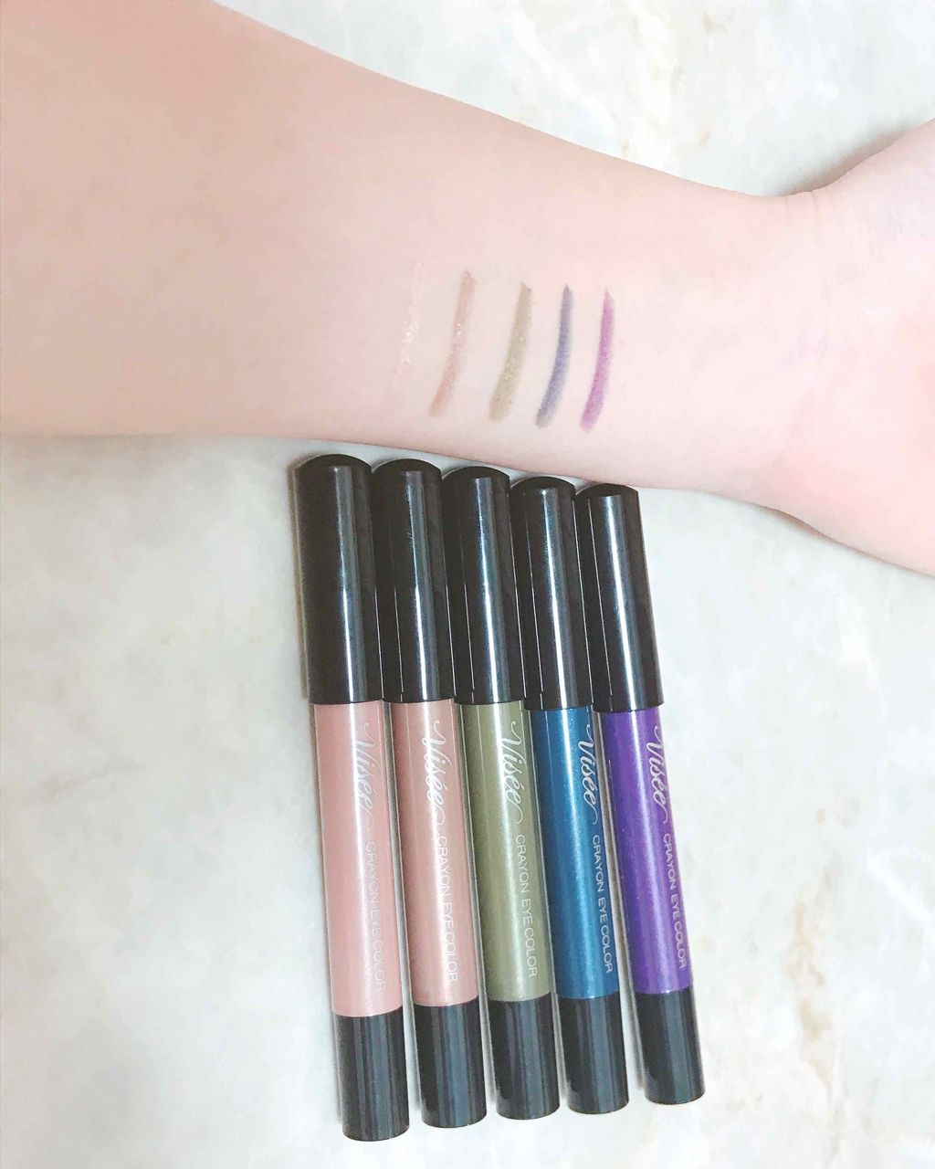 クレヨン アイカラー/Visée/スティックアイシャドウを使ったクチコミ(2枚目)