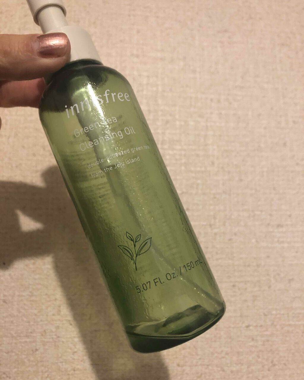 グリーンティー クレンジングオイル/innisfree/オイルクレンジングを使ったクチコミ（1枚目）