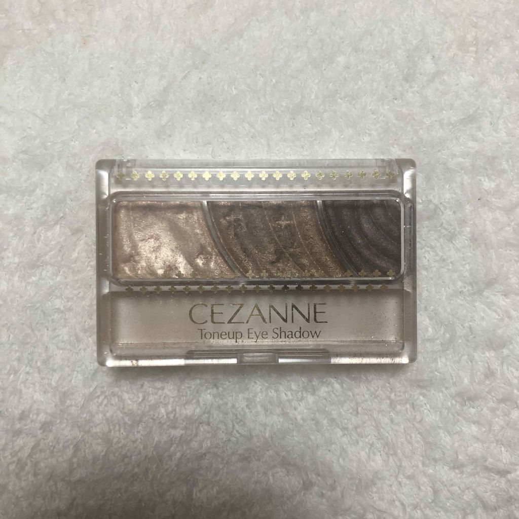 トーンアップアイシャドウ/CEZANNE/アイシャドウパレットを使ったクチコミ(1枚目)