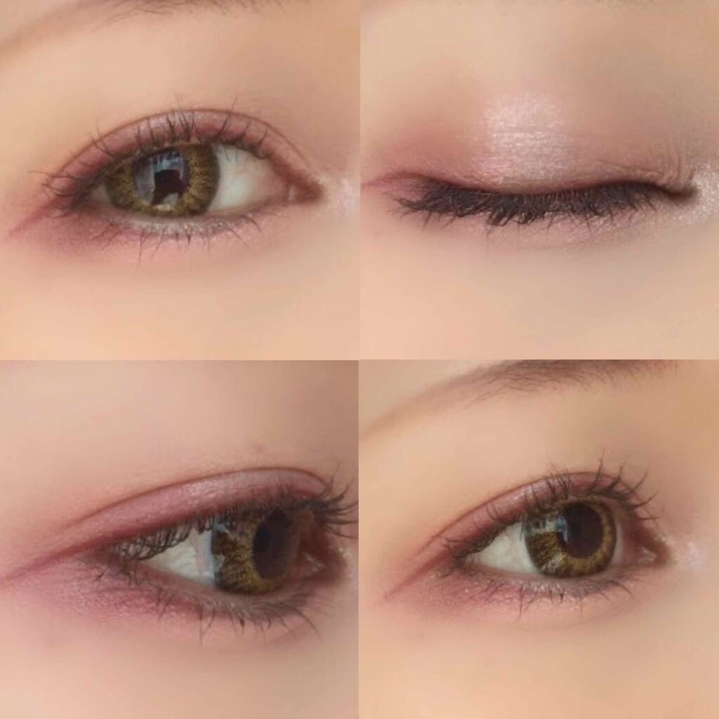UR GLAM VELVET EYE COLOR PALETTE/U R GLAM/アイシャドウパレットを使ったクチコミ(4枚目)