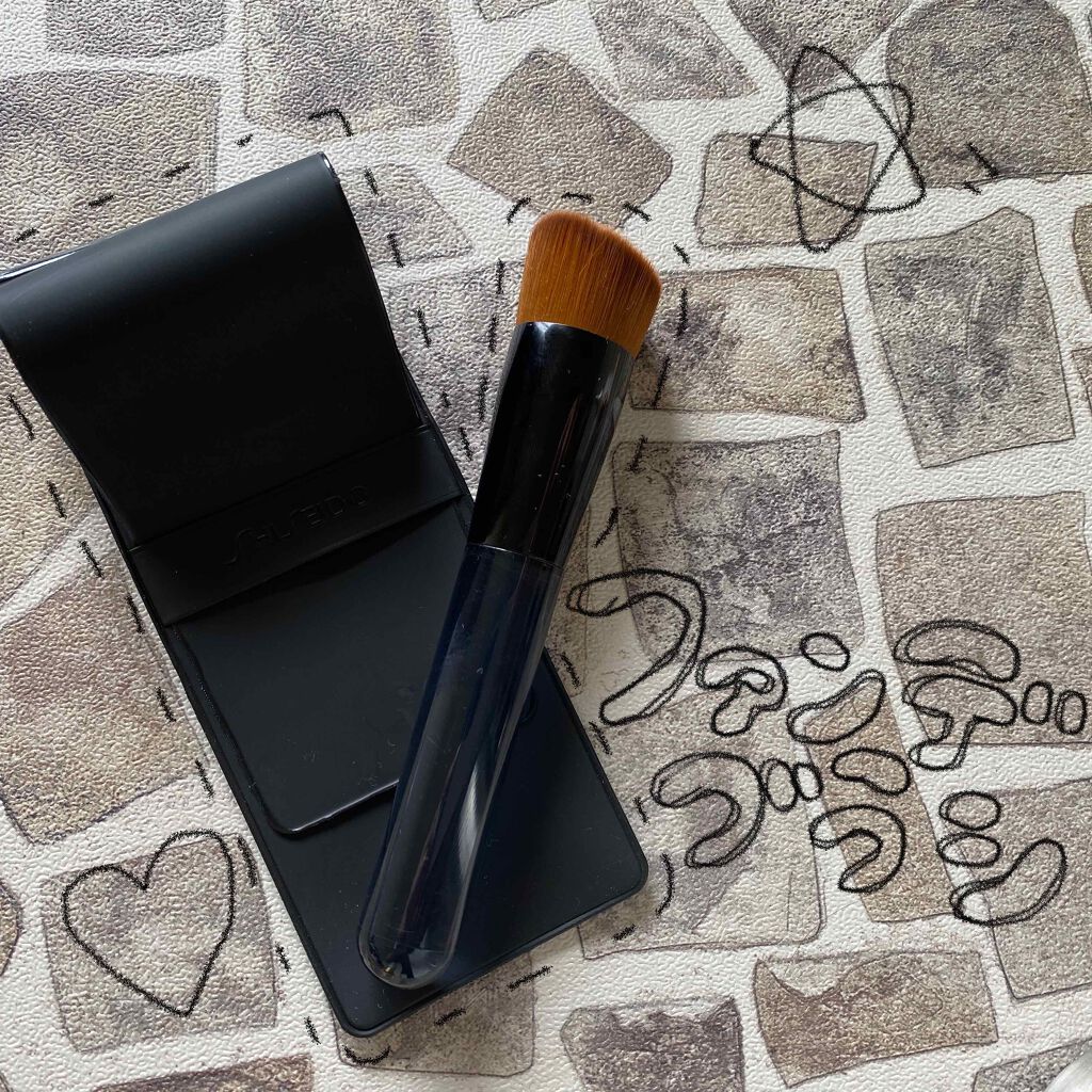 ファンデーション ブラシ 131　（専用ケース付き）/SHISEIDO/メイクブラシを使ったクチコミ（1枚目）