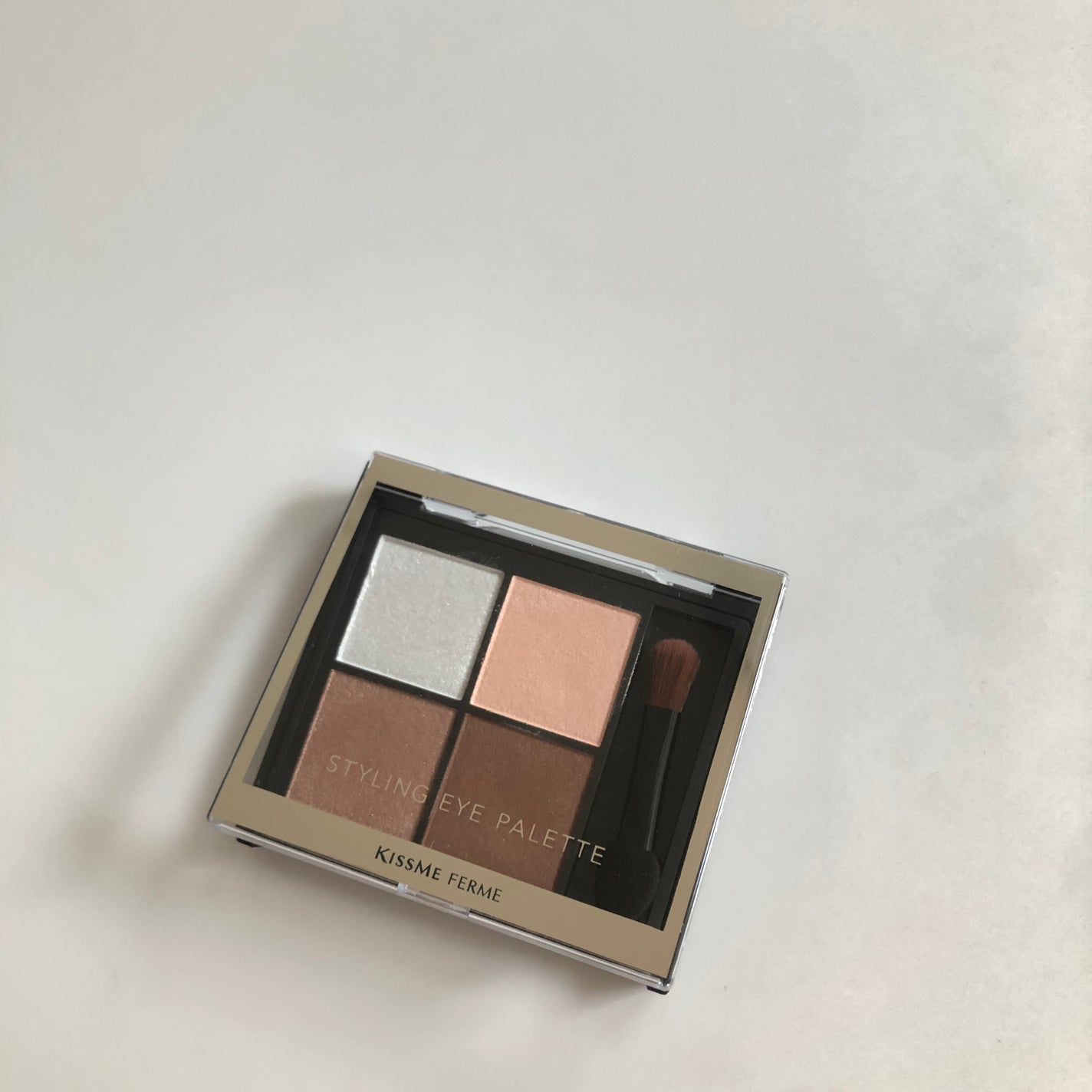 キスミー フェルム スタイリングアイパレット/キスミー フェルム/アイシャドウパレットを使ったクチコミ(6枚目)