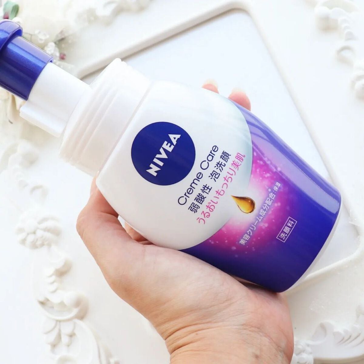 ニベア クリアビューティー弱酸性泡洗顔 もっちり美肌/ニベア/泡洗顔を使ったクチコミ(3枚目)