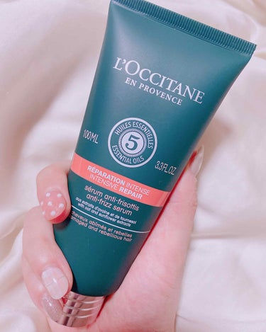 ファイブハーブス リペアリングヘアミルクセラム/L'OCCITANE/ヘアミルクを使ったクチコミ（1枚目）