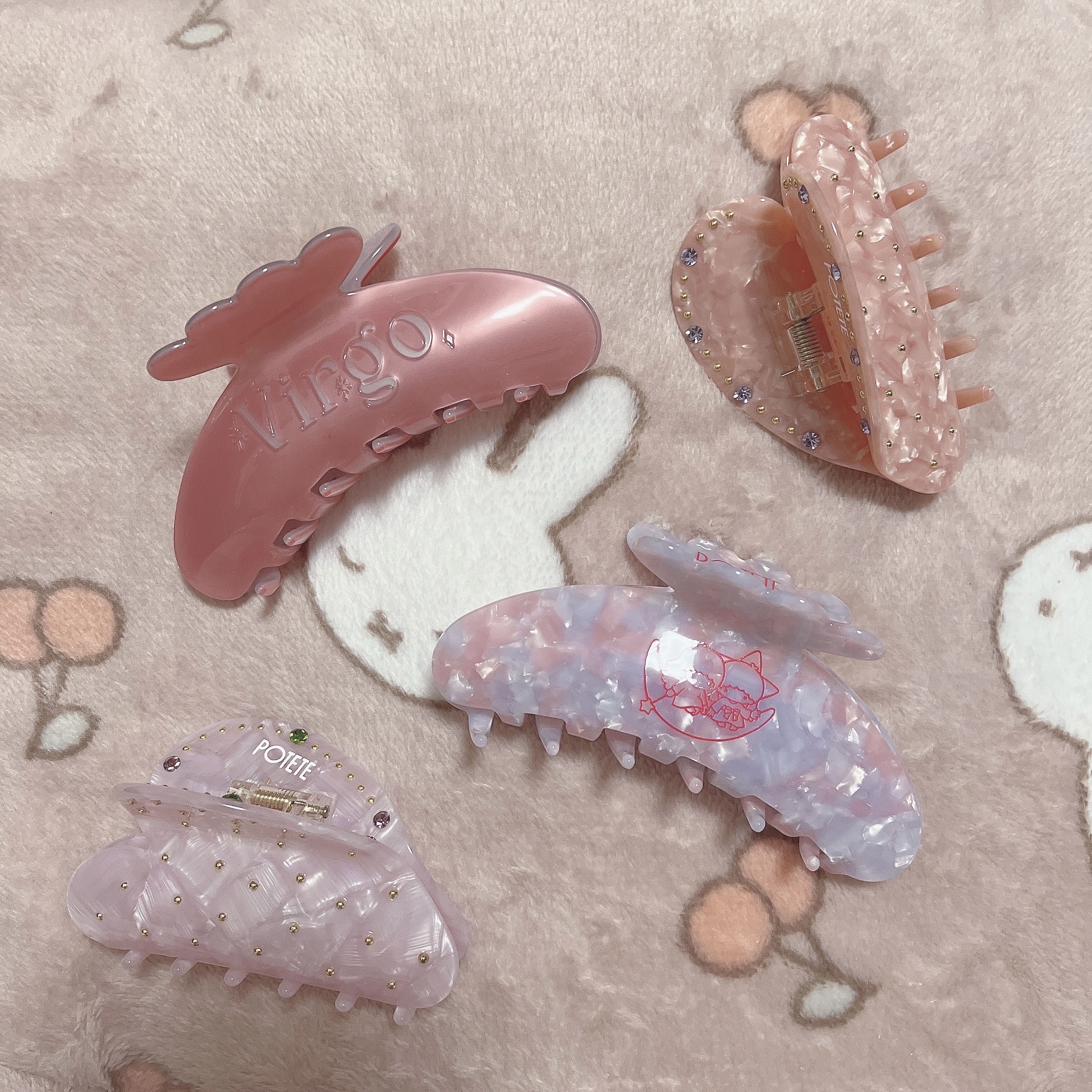 POTETE marble hair clip/POTETE/ヘアアクセサリーを使ったクチコミ（1枚目）