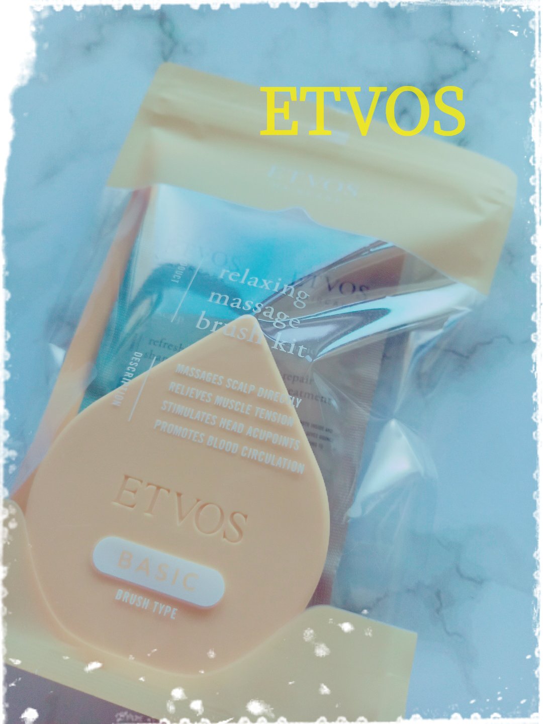 リラクシングマッサージブラシ/エトヴォス/スカルプブラシを使ったクチコミ（1枚目）