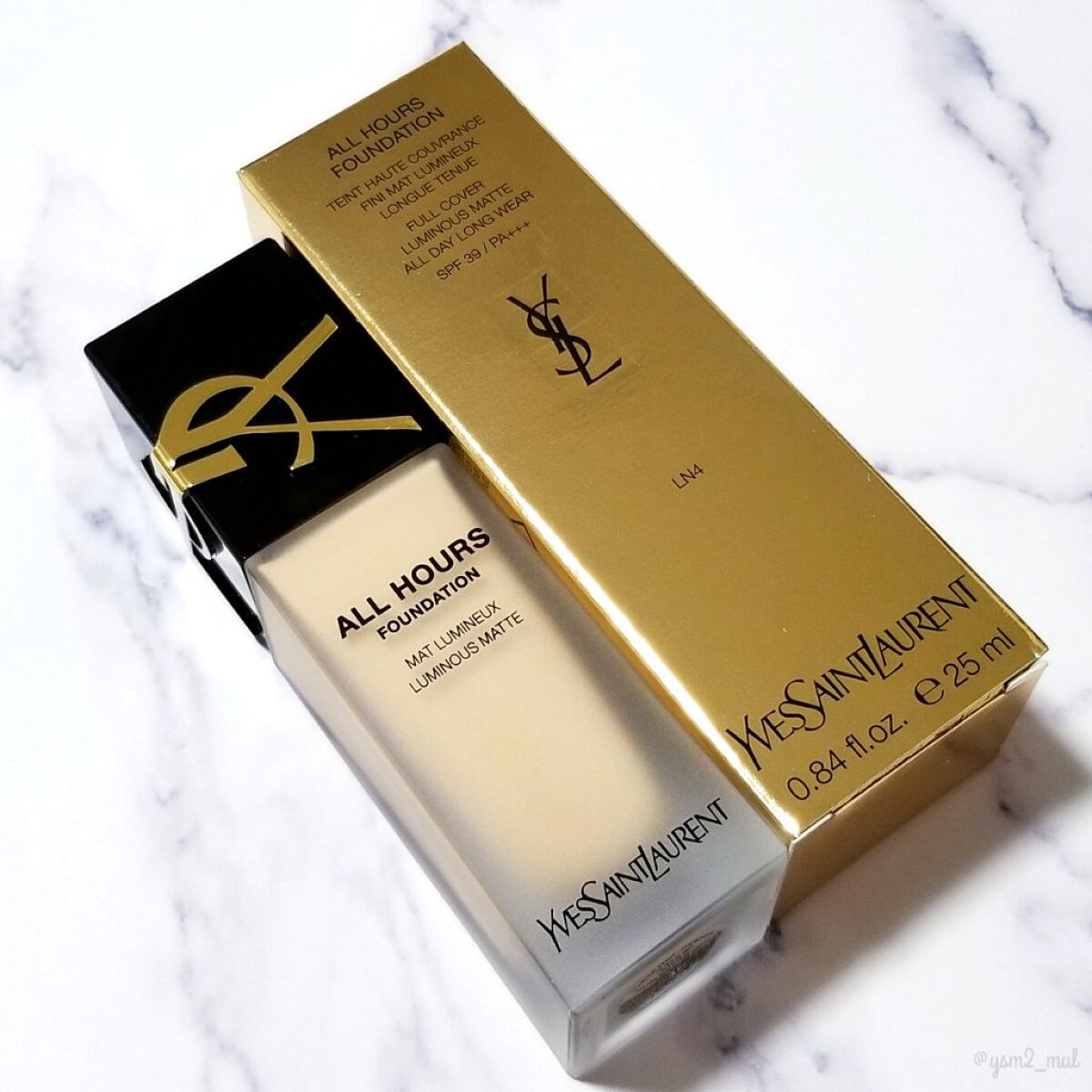 オールアワーズ リキッド/YVES SAINT LAURENT BEAUTE/リキッドファンデーションを使ったクチコミ(7枚目)
