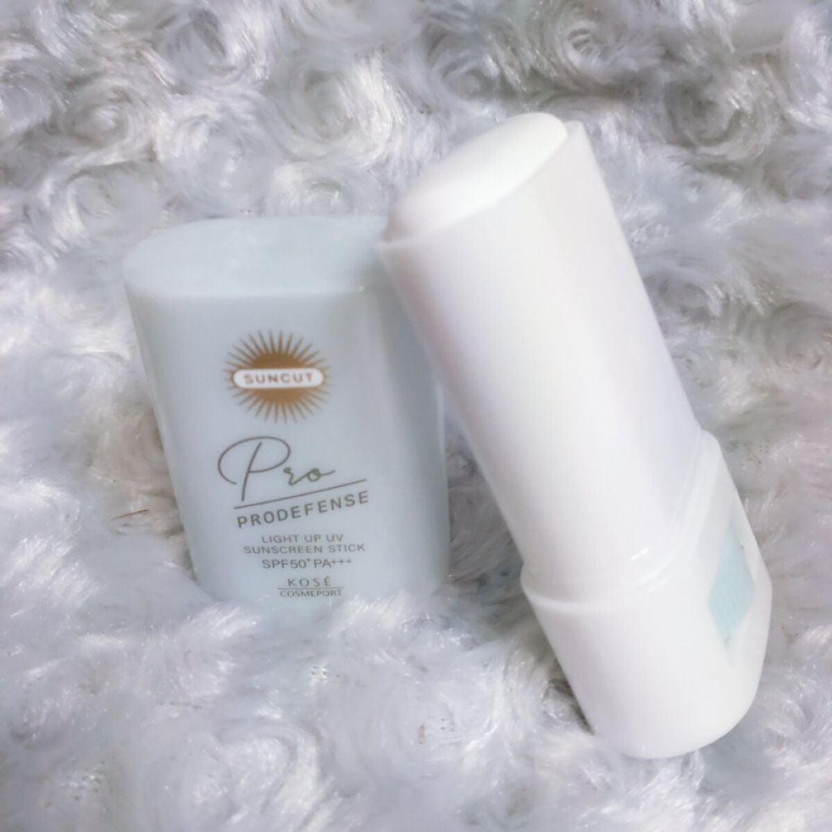 プロディフェンス ライトアップUV スティック/サンカット®/日焼け止めスティックを使ったクチコミ(2枚目)