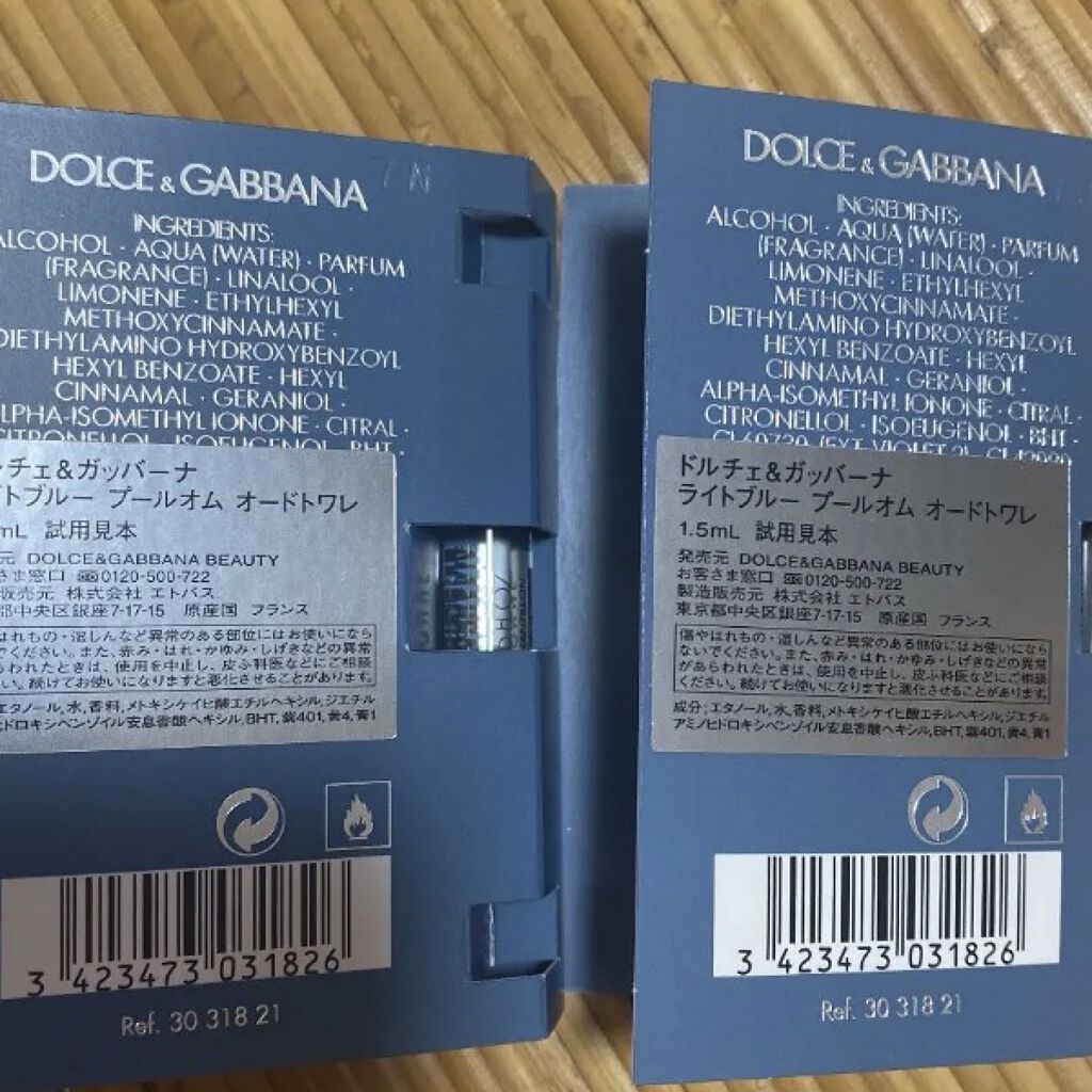 LIGHT BLUE EAU DE TOILETTE（ライトブルー オードトワレ）/DOLCE&GABBANA BEAUTY/香水(レディース)を使ったクチコミ（2枚目）