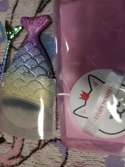 フェイスブラシ マーメイド/その他化粧小物を使ったクチコミ(3枚目)