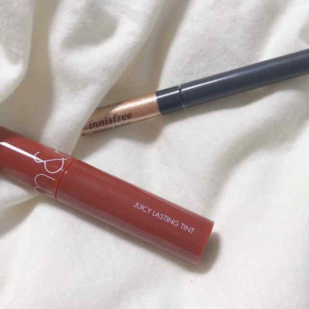 トゥインクル グリッター/innisfree/リキッドアイライナーを使ったクチコミ（1枚目）