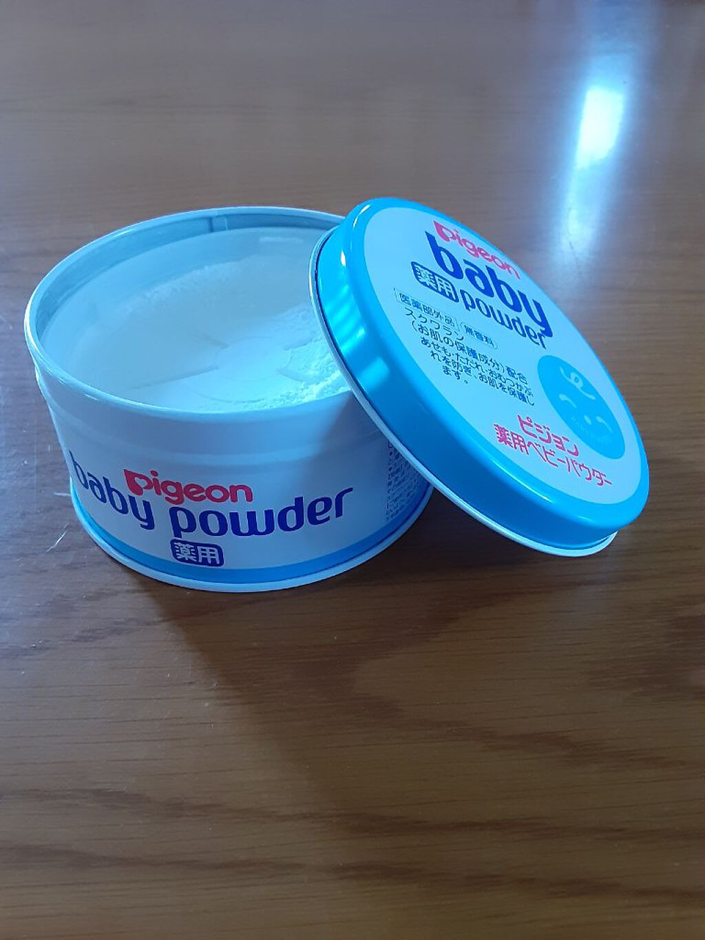 薬用ベビーパウダー/ピジョン/ボディパウダーを使ったクチコミ（3枚目）
