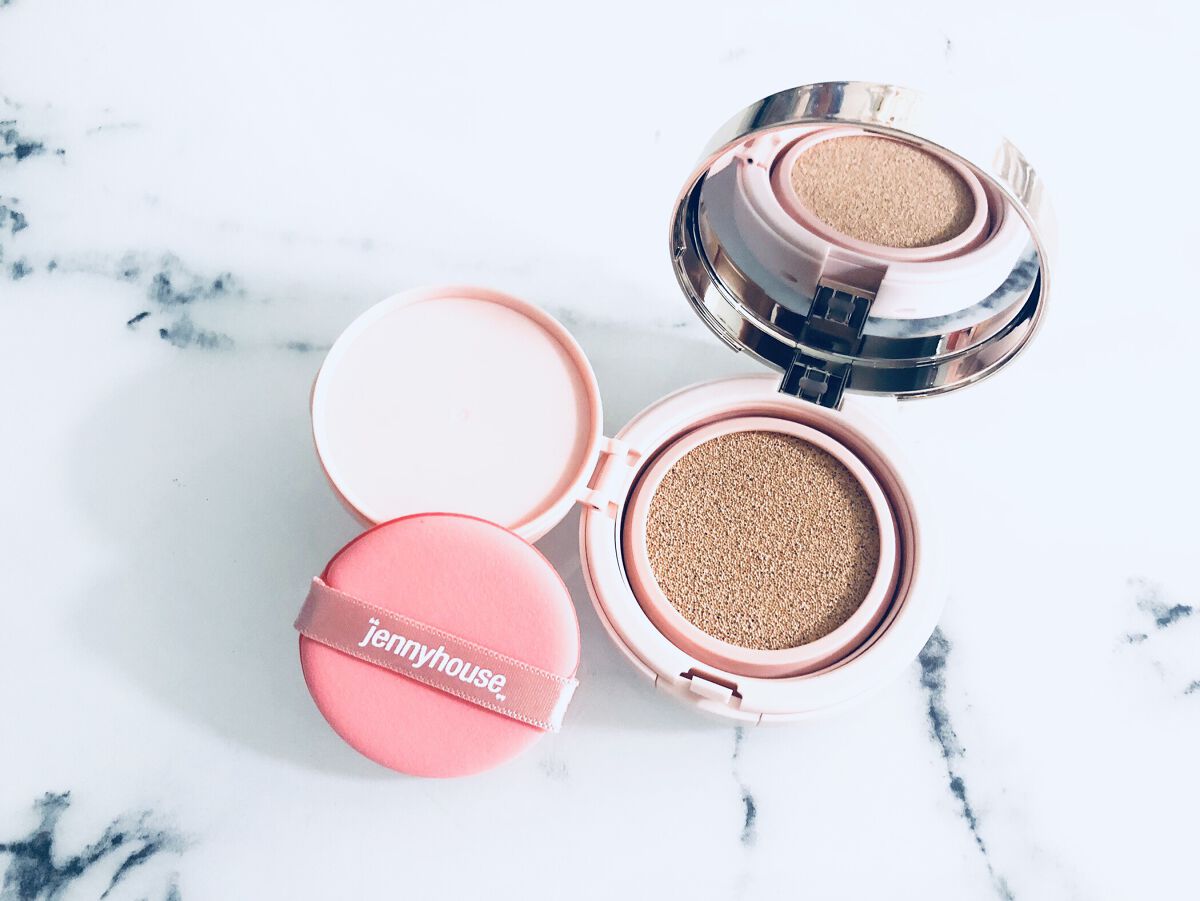 ウルトラフィットセラムクッション #21/jenny house/クッションファンデーションを使ったクチコミ（2枚目）