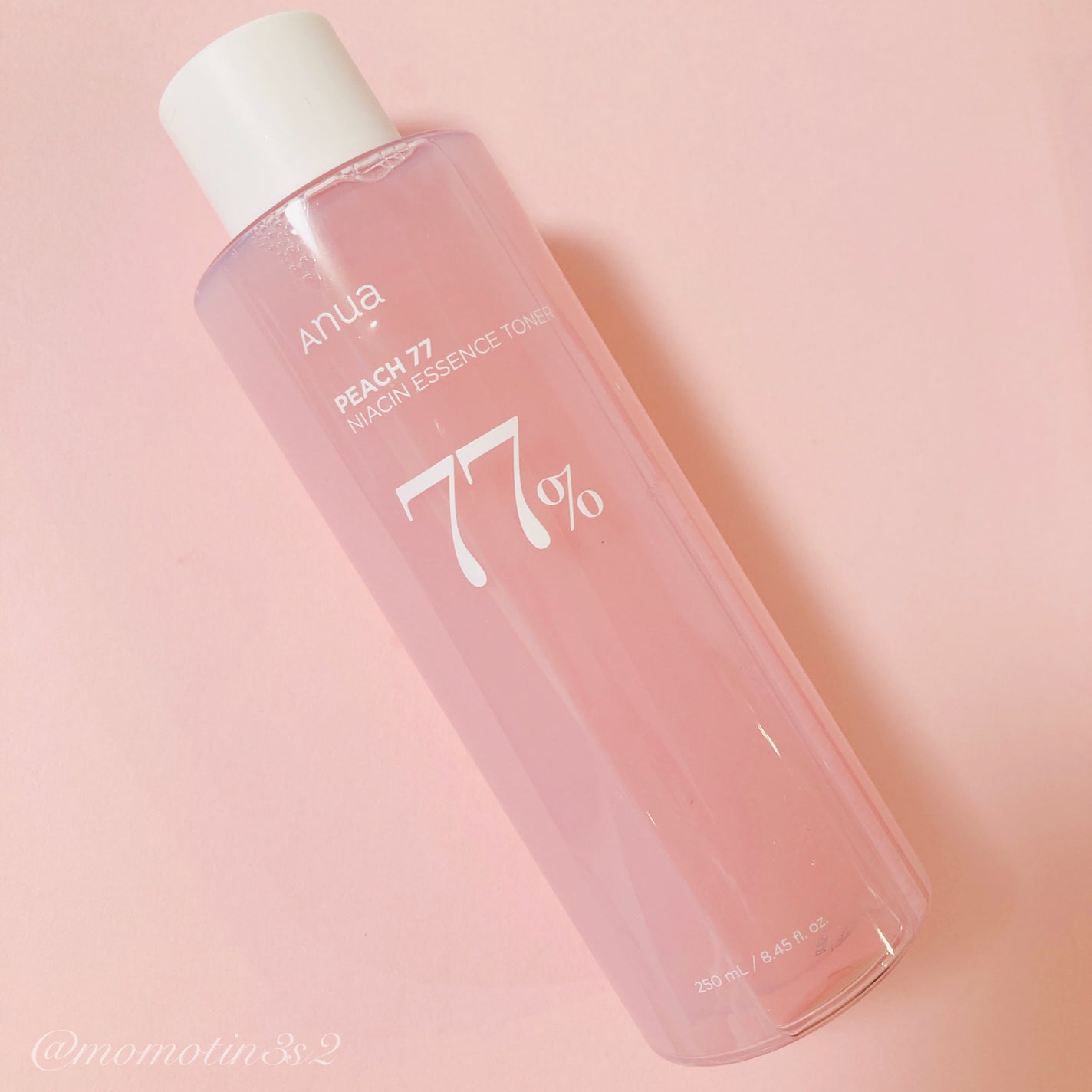桃77%ナイアシンエッセンストナー 250ml/Anua/化粧水を使ったクチコミ(4枚目)