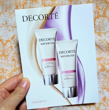 サンシェルター トーンアップCC/DECORTÉ/CCクリームを使ったクチコミ(2枚目)