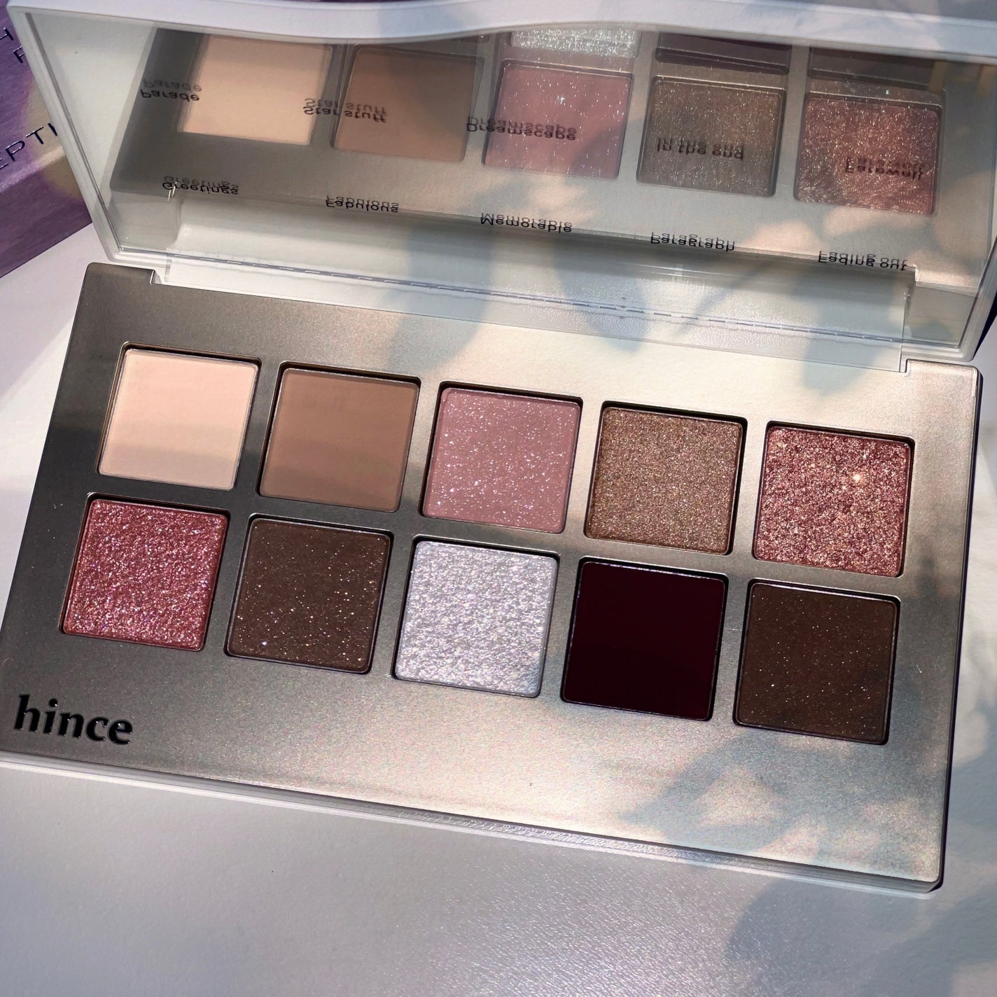ニューデップスアイシャドウパレット/hince/アイシャドウパレットを使ったクチコミ(1枚目)