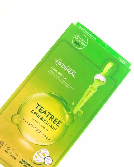 ティーツリーケアソリューション アンプルマスクJEX/MEDIHEAL/シートマスク・パックを使ったクチコミ(1枚目)