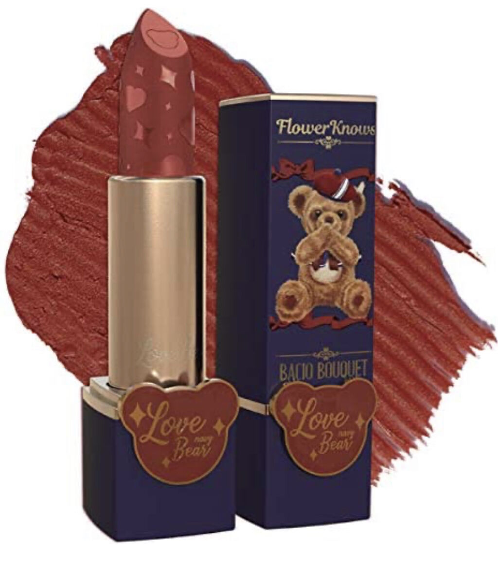 Love Bear マットリップスティック キャンディーベア/FlowerKnows/口紅を使ったクチコミ（2枚目）