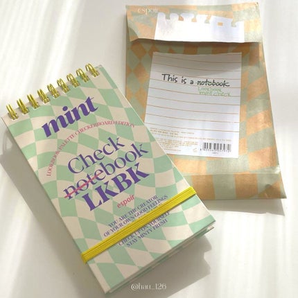 22S/Sルックブック ミントチェック/espoir/アイシャドウパレットを使ったクチコミ(1枚目)