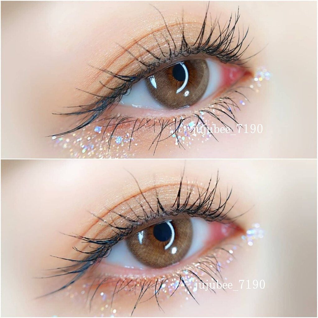 メローズワンデーミューズブラウン(Mellows 1day Muse Brown)/OLOLA/ワンデー(1DAY)カラコンを使ったクチコミ(4枚目)