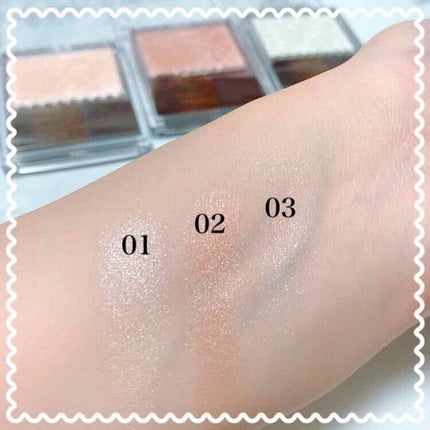 パールグロウハイライト/CEZANNE/パウダーハイライトを使ったクチコミ(3枚目)