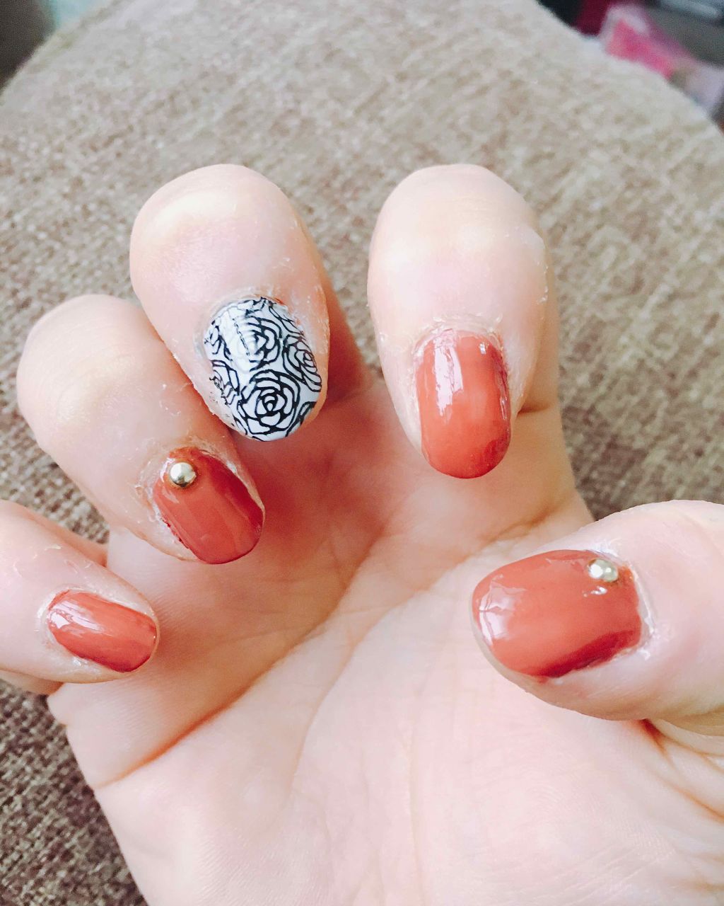 速乾トップコート/キャンドゥ/ネイルトップコートを使ったクチコミ（3枚目）