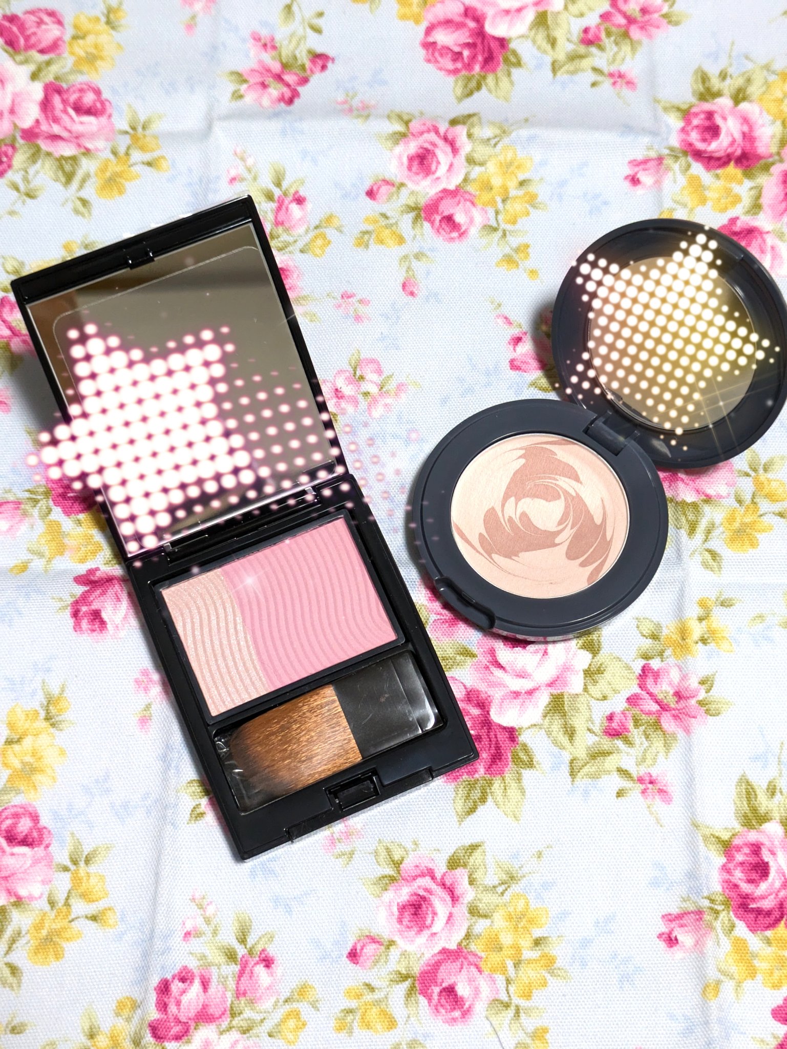 ミネラルプレストチーク シェルピンク/エトヴォス/パウダーチークを使ったクチコミ（3枚目）