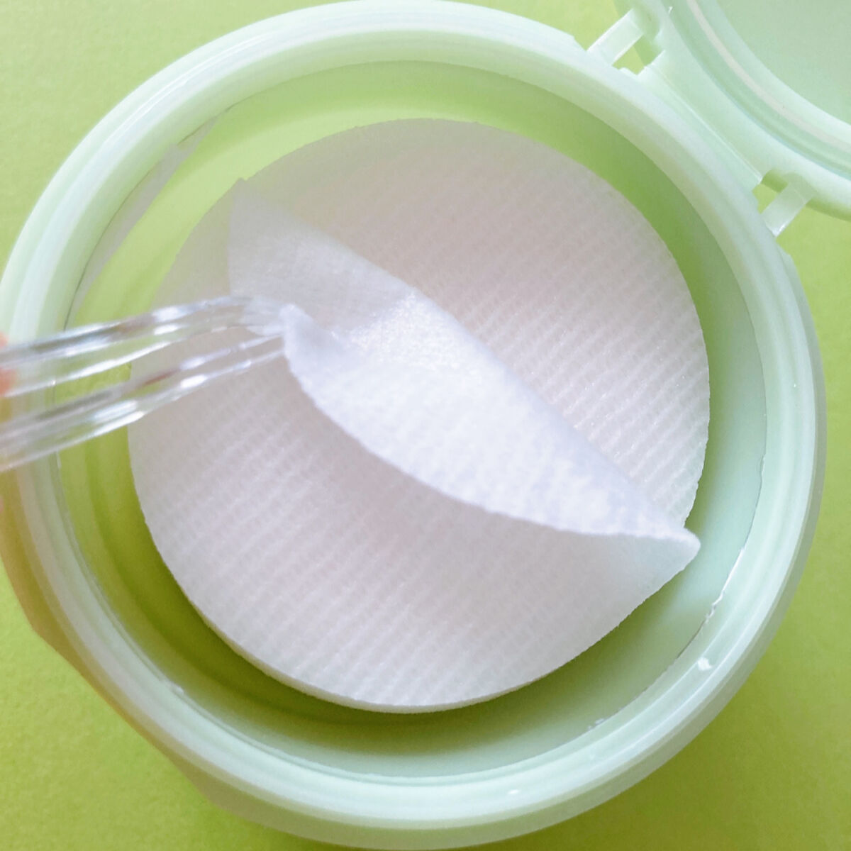 ドクダミカーミングタッチスポットパッド/Abib /トナーパッドを使ったクチコミ（2枚目）