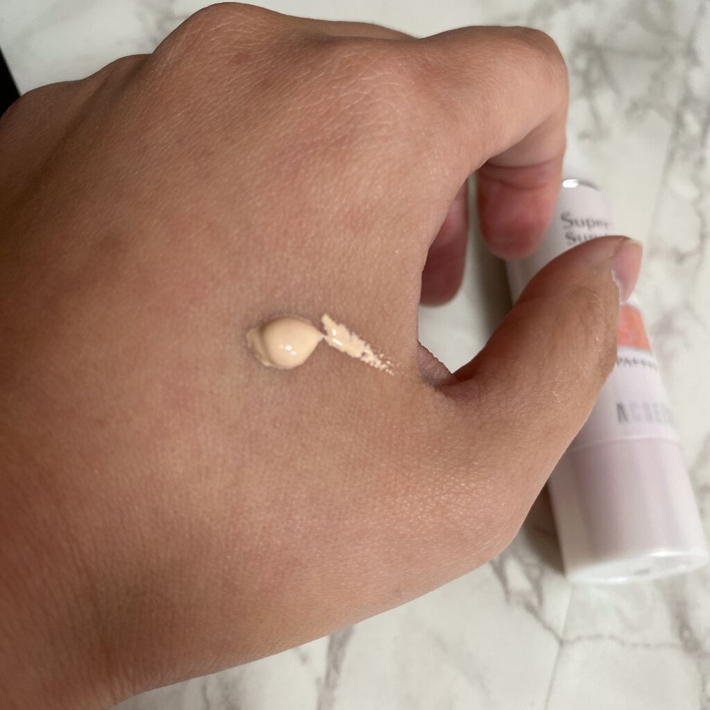 スーパーサンシールド ブライトヴェール/ACSEINE/化粧下地を使ったクチコミ（2枚目）