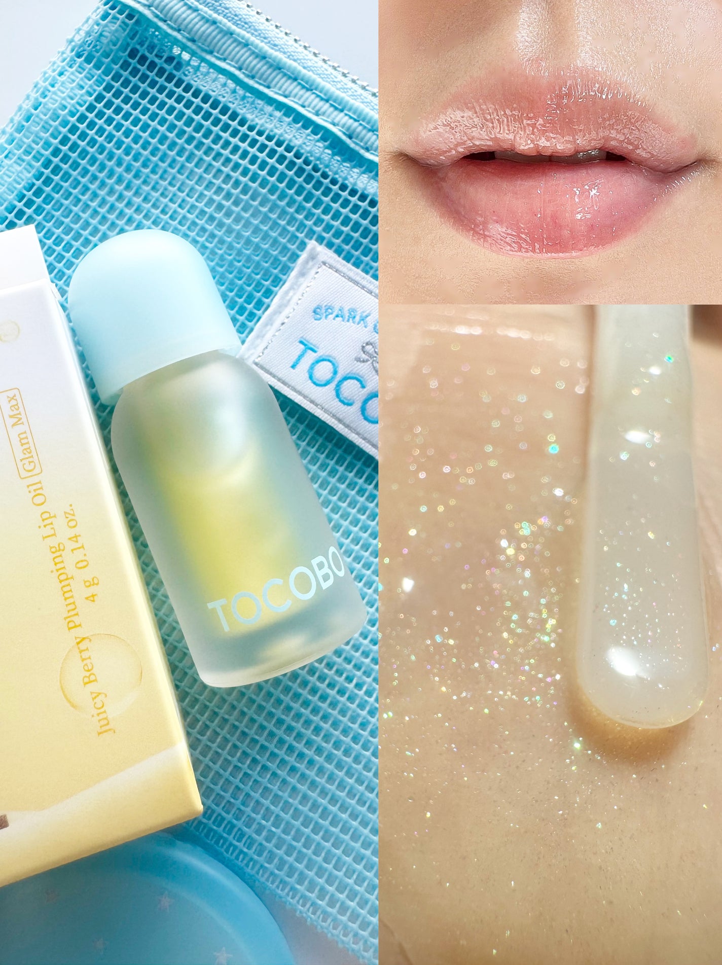 ジューシーベリープランピングリップオイル/TOCOBO/リップグロスを使ったクチコミ(2枚目)