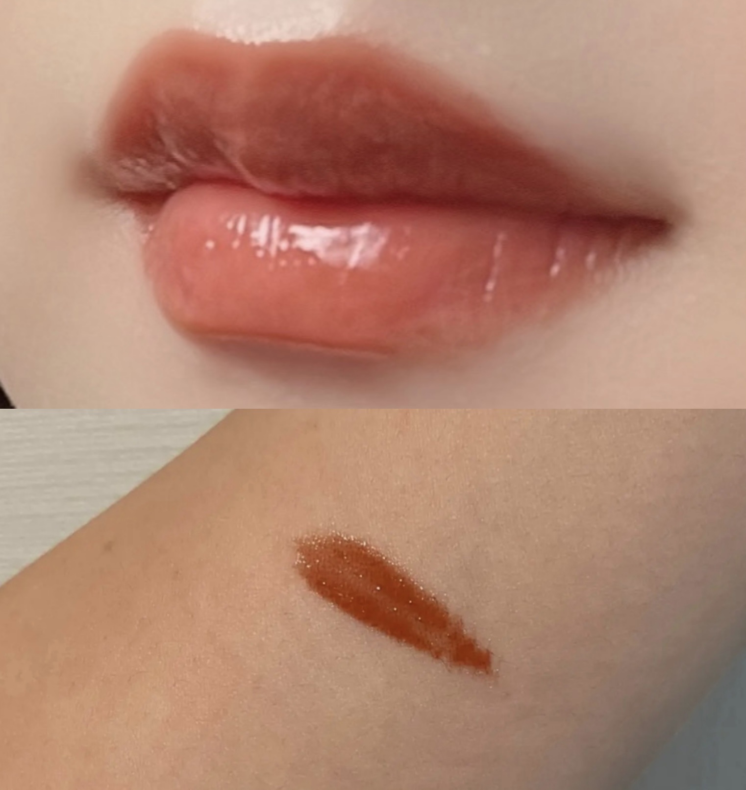 センシュアルスパイシーヌードグロス/HERA/リップグロスを使ったクチコミ（2枚目）