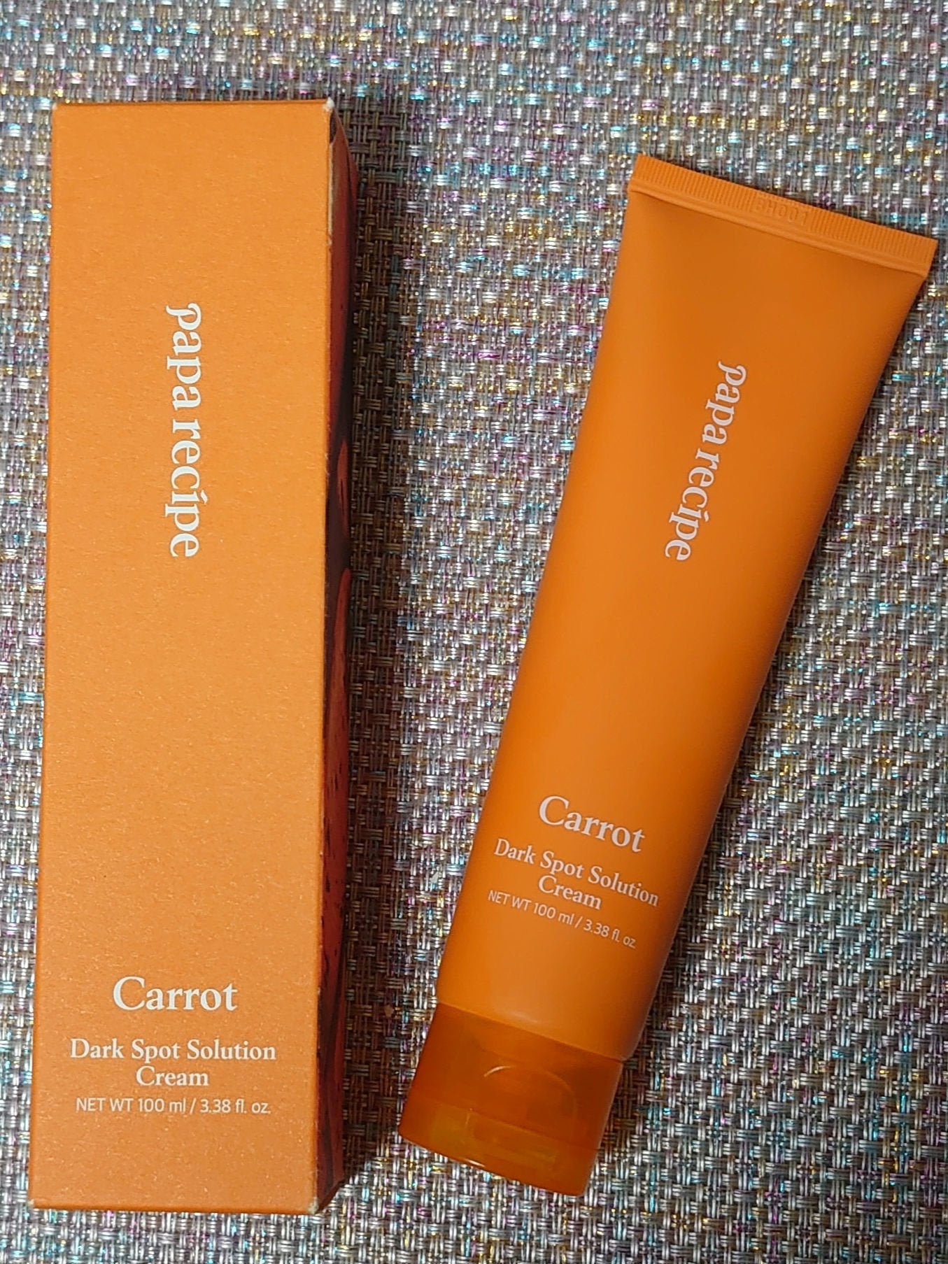 キャロットダークスポットソリューションクリーム/PAPA RECIPE/フェイスクリームを使ったクチコミ(1枚目)