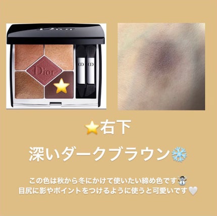 【旧】サンク クルール クチュール/Dior/アイシャドウパレットを使ったクチコミ(6枚目)