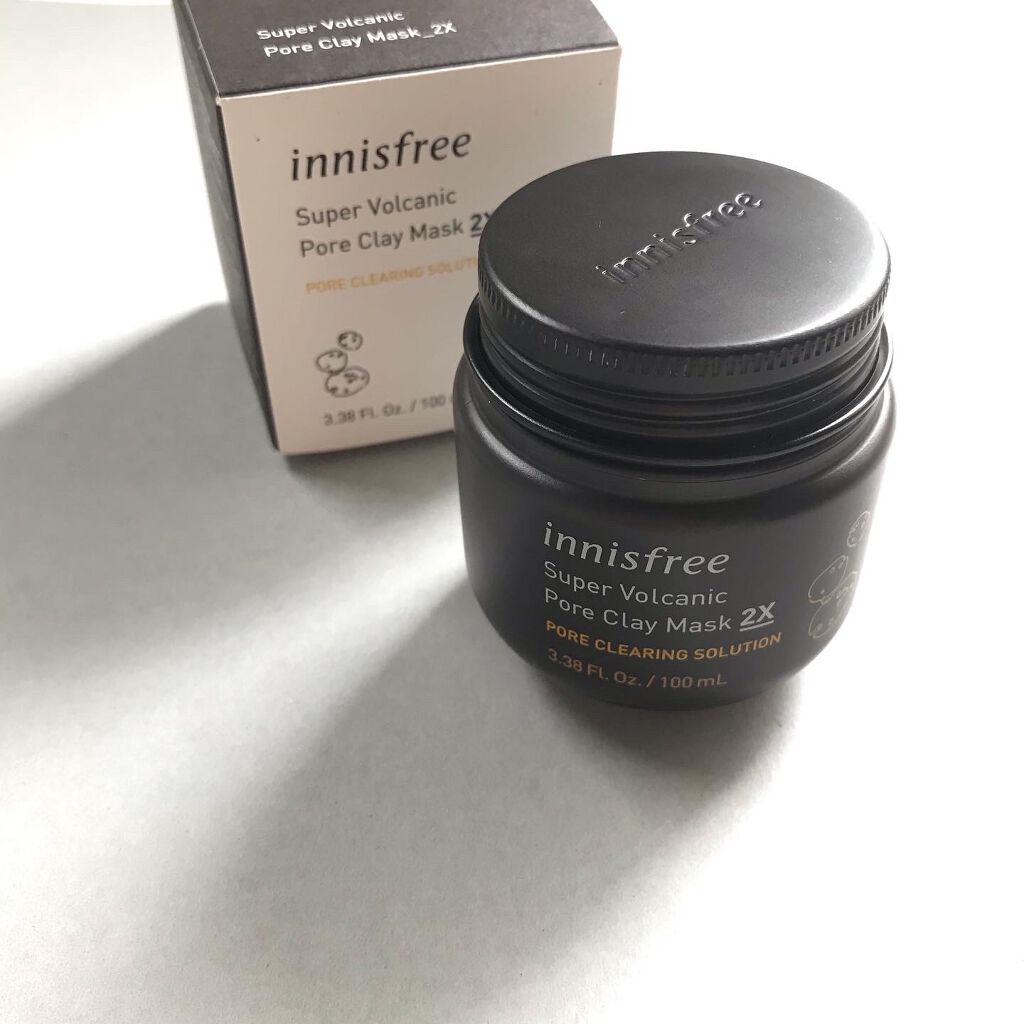 スーパーヴォルカニック ポア クレイマスク/innisfree/洗い流すパック・マスクを使ったクチコミ(1枚目)