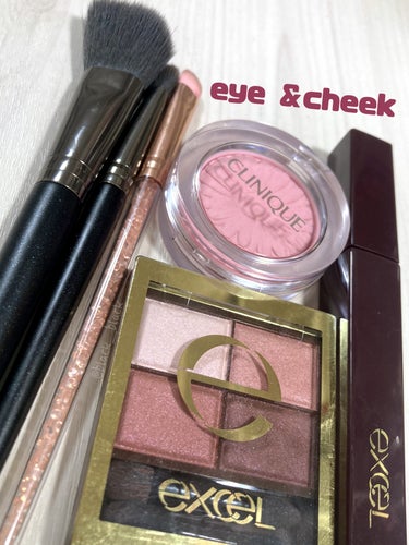 𝙇𝙤𝙤𝙠 ♥

eye

excel

▸▸スキニーリッチシャドウ
SR10ピオニーブラウン

▸▸ロング＆カラード ラッシュLC03プルーン

cheek

CLINIQUE
▸▸チーク ポップ21 