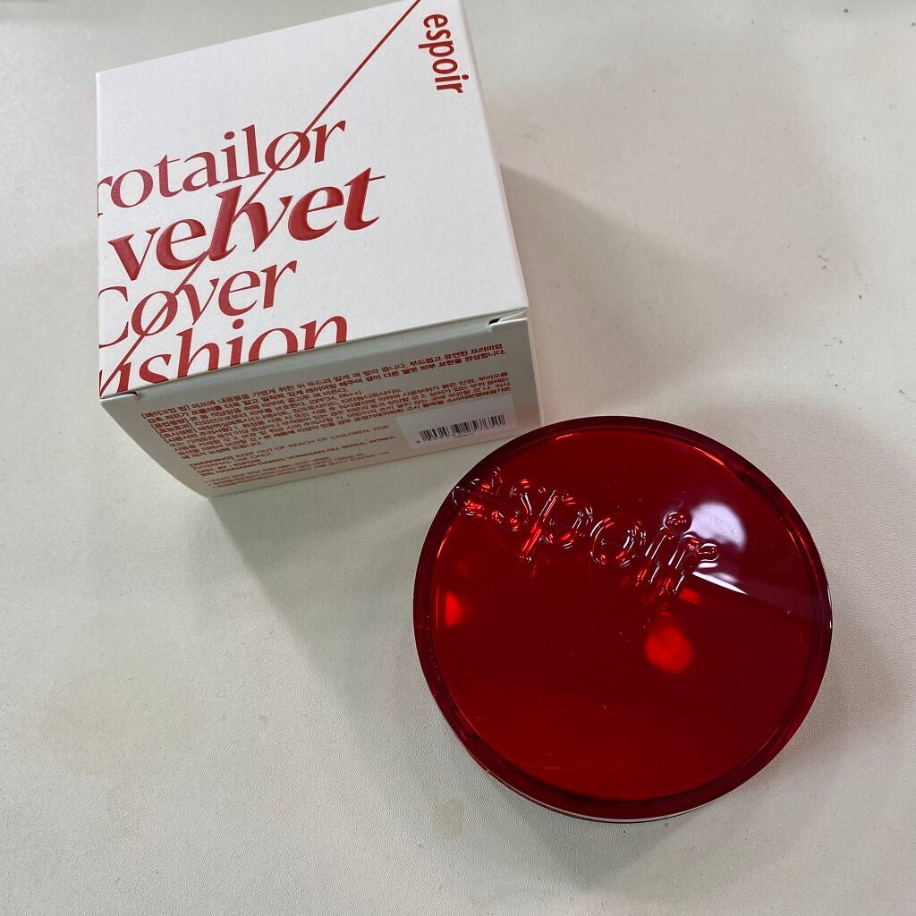 プロテーラービーベルベットカバークッション/espoir/クッションファンデーションを使ったクチコミ(1枚目)