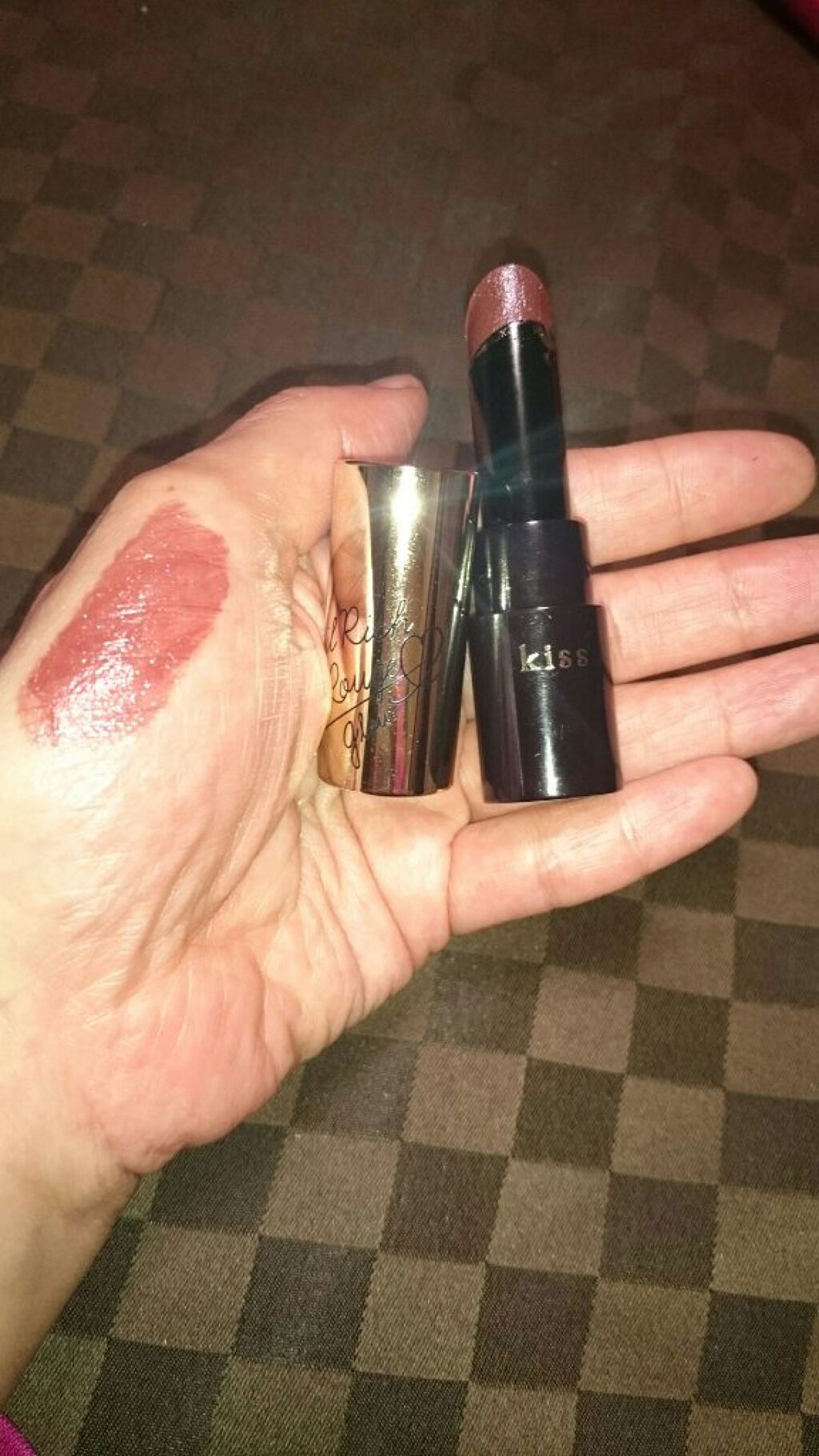 ヴェールリッチルージュ グロウ/KiSS/口紅を使ったクチコミ（1枚目）