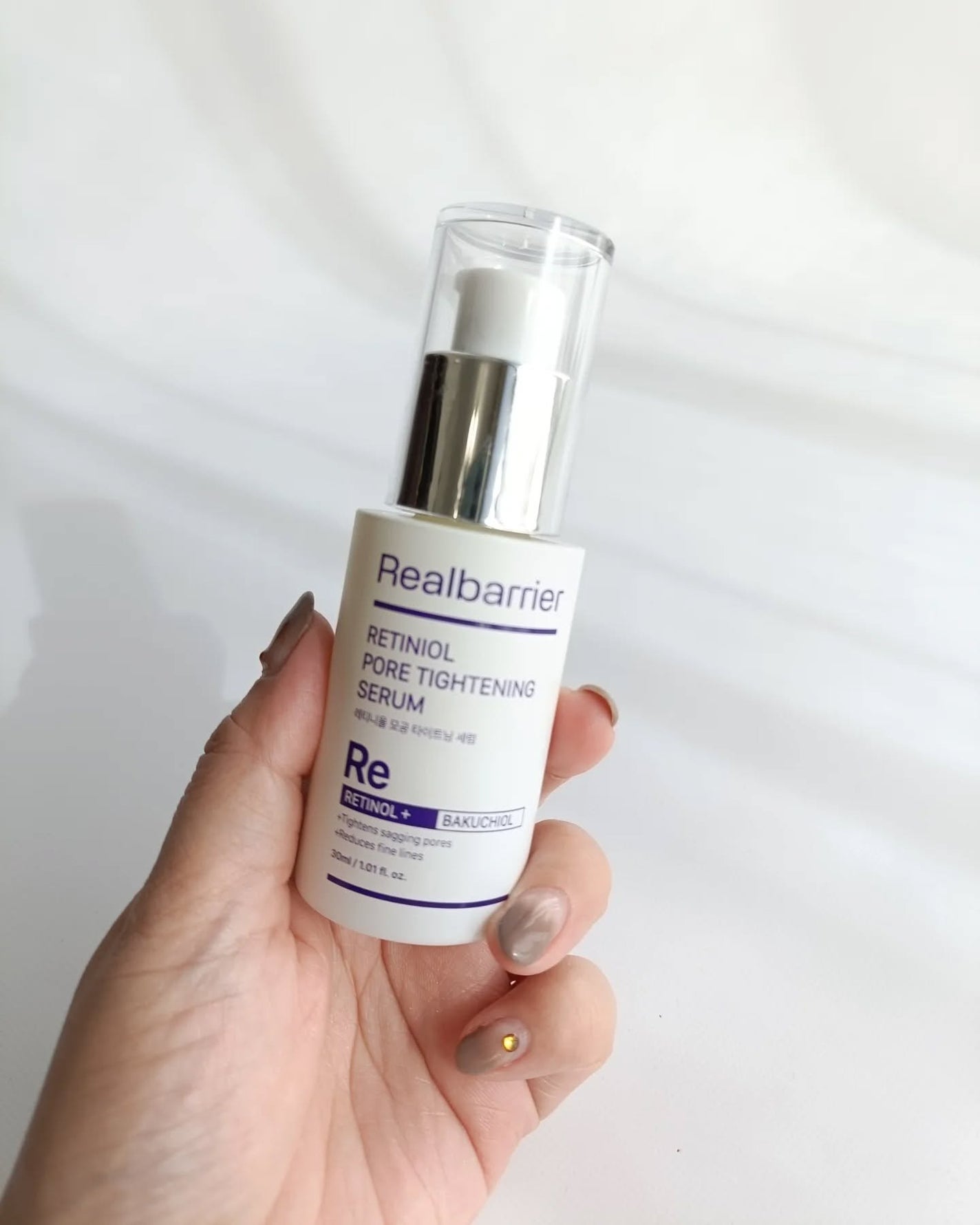 レチ二オールポアタイトニングセラム/Real Barrier/美容液を使ったクチコミ(2枚目)