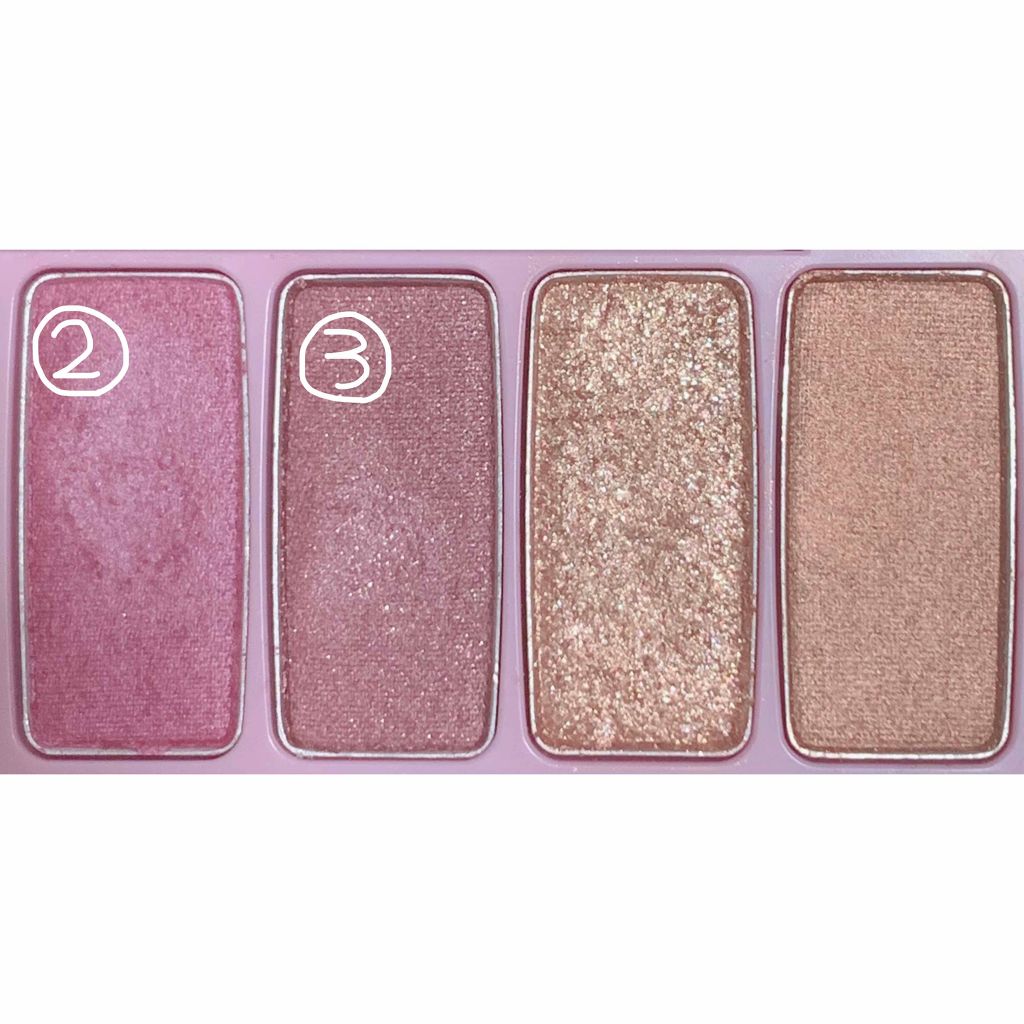 プレイカラー アイシャドウ/ETUDE/アイシャドウパレットを使ったクチコミ(3枚目)