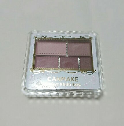 パーフェクトマルチアイズ/キャンメイク/アイシャドウパレットを使ったクチコミ(1枚目)