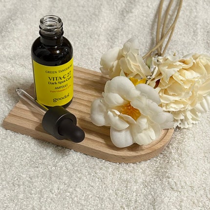 グリーンタンジェリンビタC27ダークスポットケアアンプル/goodal/美容液を使ったクチコミ(1枚目)