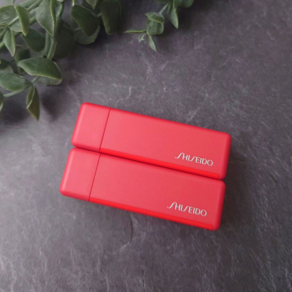 テクノサテン ジェル リップスティック 416	Red Shift/SHISEIDO/口紅を使ったクチコミ（3枚目）