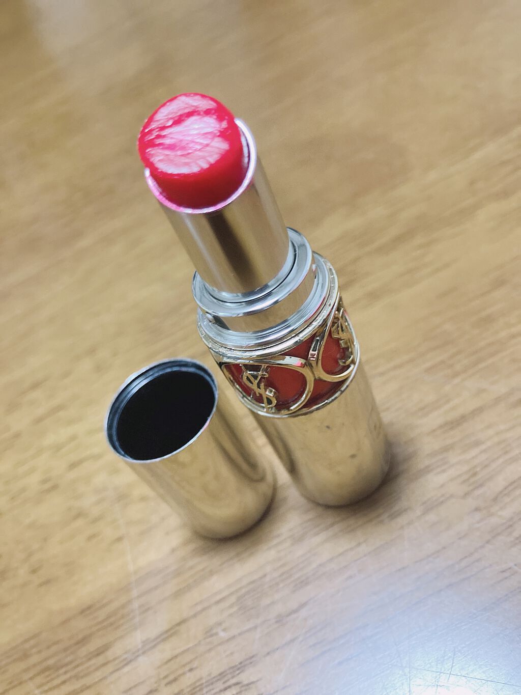 ヴォリュプテ ティントインバーム/YVES SAINT LAURENT BEAUTE/口紅を使ったクチコミ(3枚目)