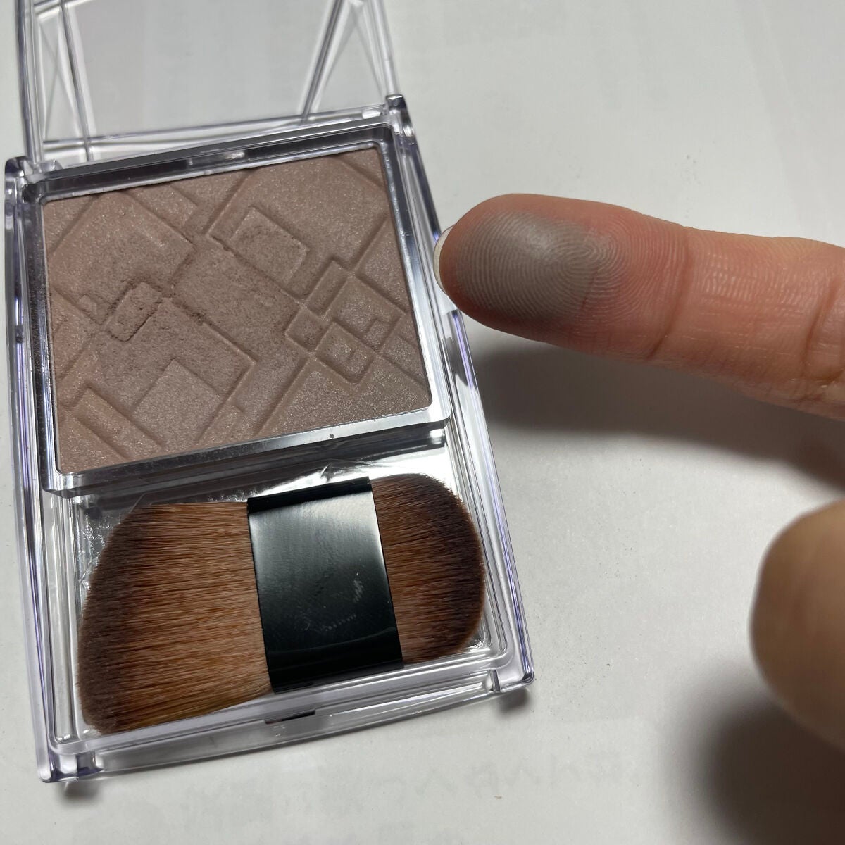 ナチュラルマットシェーディング/CEZANNE/シェーディングを使ったクチコミ(2枚目)