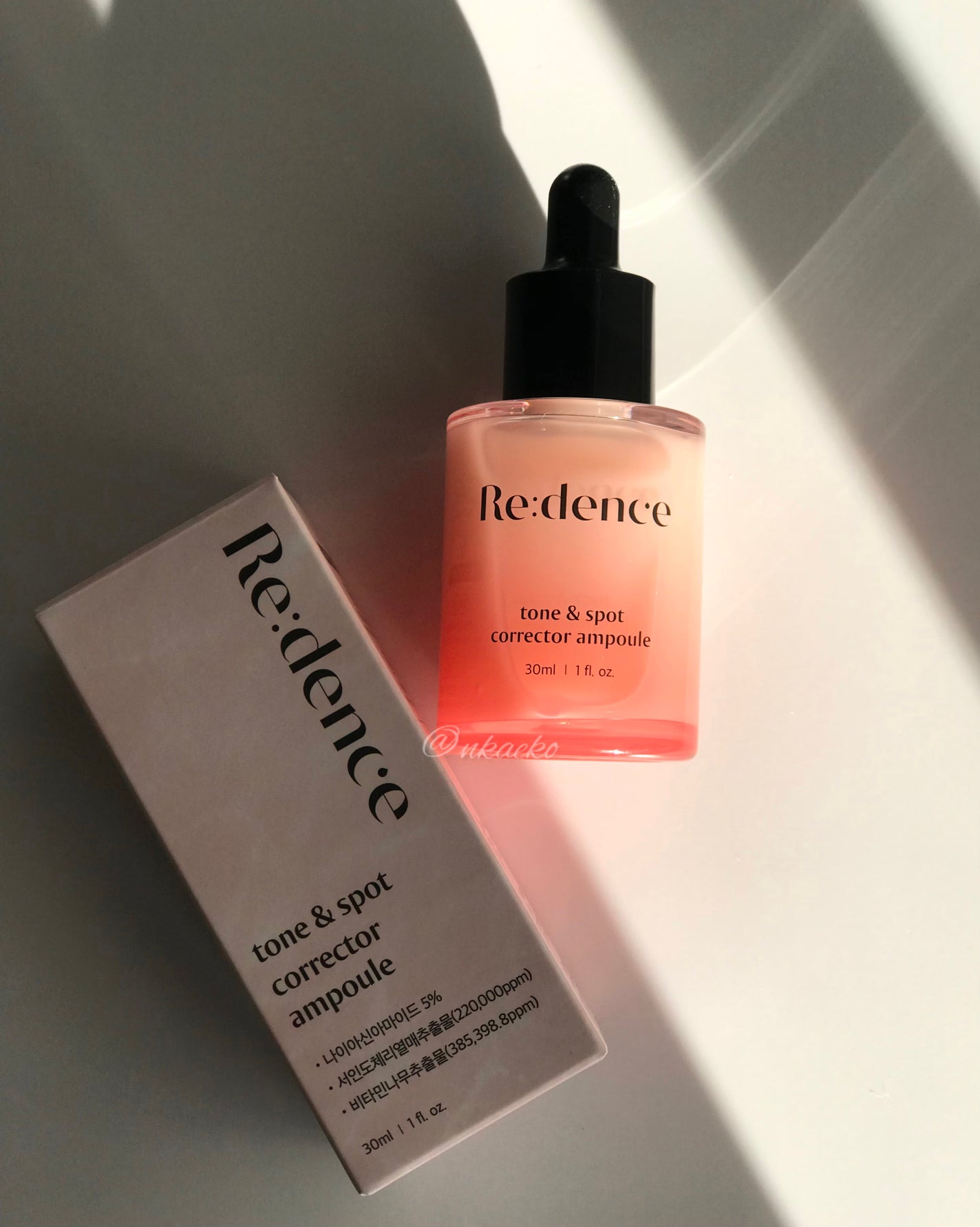 リデンス チェリートーン&スポットコレクターアンプル/redence/美容液を使ったクチコミ(4枚目)