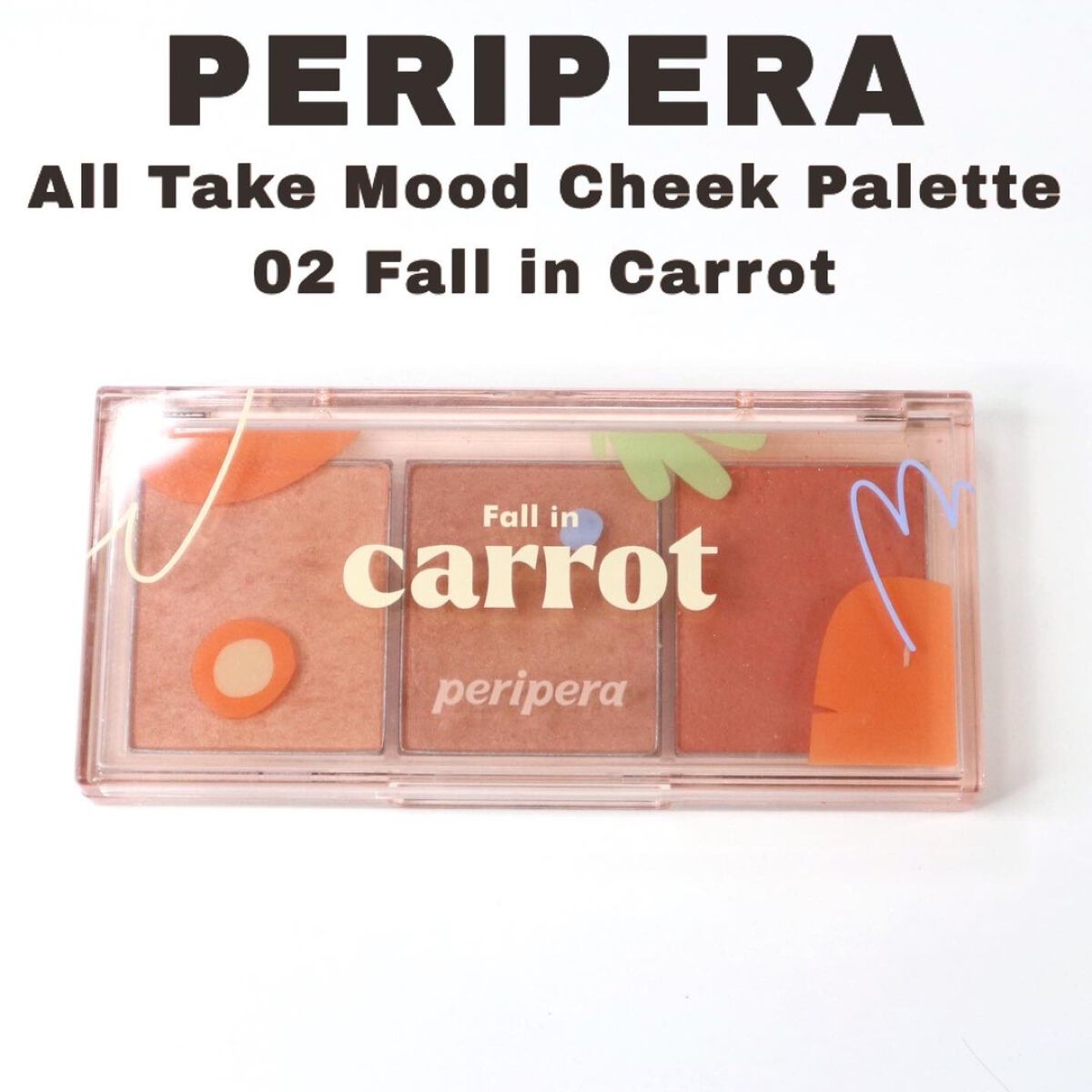 All Take Mood Cheek Palette/PERIPERA/パウダーチークを使ったクチコミ(2枚目)